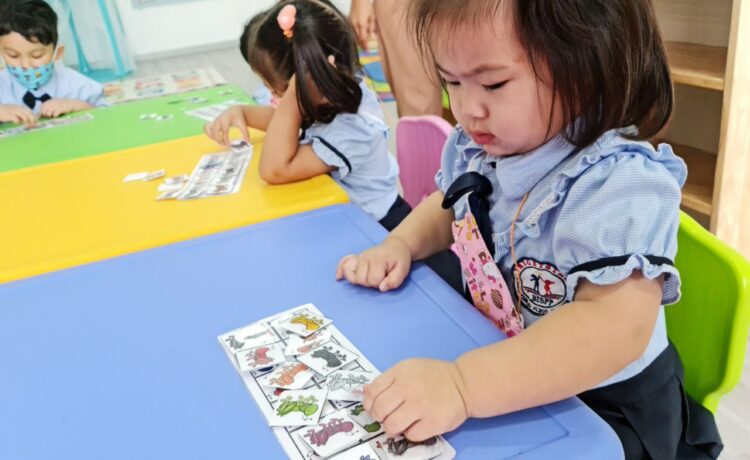 Hands-on activities allow our Early Years students to use their senses while learning.