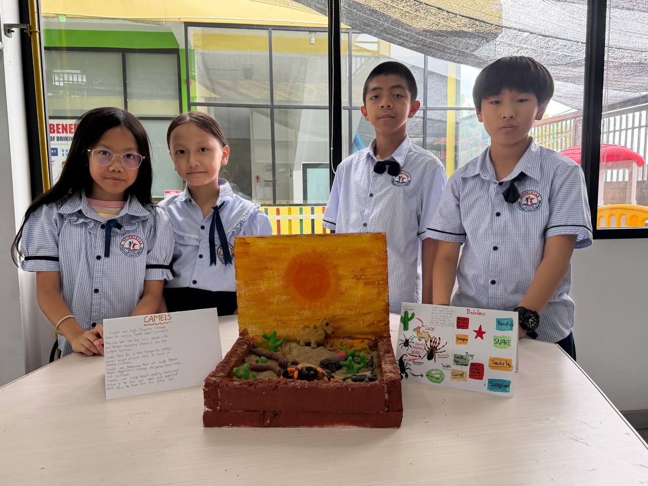 (English Below) នៅរៀងរាល់ចុងបញ្ចប់នៃត្រីមាស សិស្សានុសិស្សរបស់យើងតែងតែត្រូវបានផ្តល់ឱកាសក្នុងការបង្ហាញនូវអ្វីដែលពួកគេបានសិក្សា និងយល់ដឹងតាមរយៈសកម្មភាពអនុវត្តន៍ផ្សេងៗ។ តួយ៉ាងដូចជា តាមរយៈការស្រាវជ្រាវ ការរៀបចំផែនការ ការសហការ និងការទំនាក់ទំនងបានធ្វើឱ្យសិស្សបន្តអភិវឌ្ឍនូវបំណិនត្រិះរិះវែងឆ្ងាយរបស់ពួកគេ ព្រមទាំងធ្វើឱ្យស៊ីជម្រៅ និងជំនួយដល់ការសិក្សាទាំងមូល៕ At the end of each term, our students are given the opportunity to demonstrate what they have learned [&hellip;]